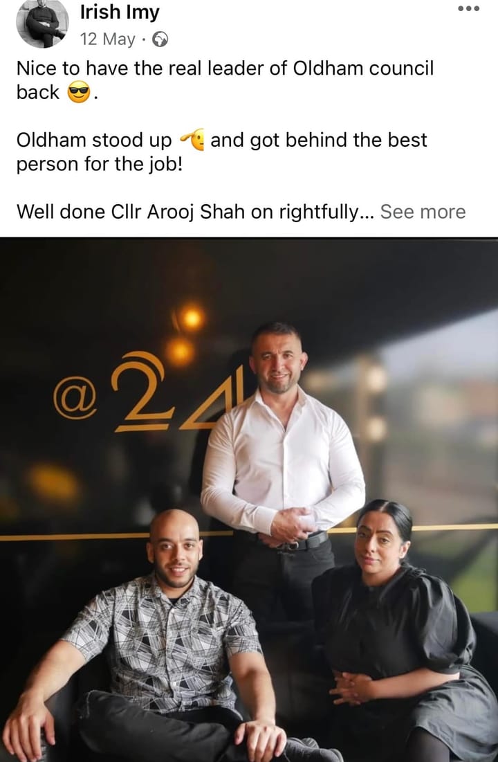 Getaway driver for cop killer now running for public office in Oldham