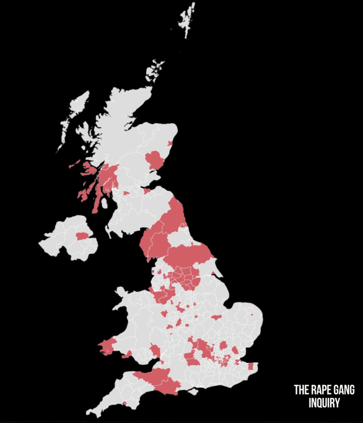 Rape Gangs Operated in Nearly One in Four UK Local Authorities